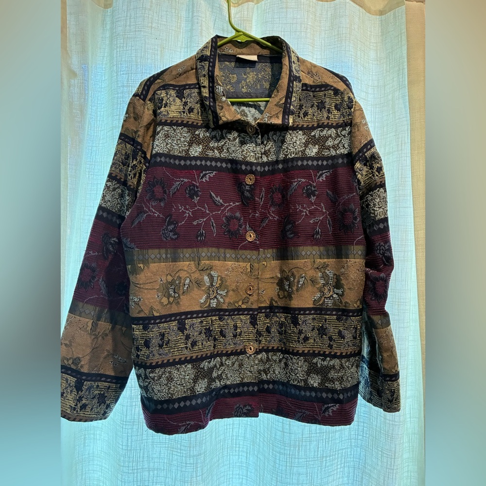 Koret Multicolor Floral Patterned Jacket